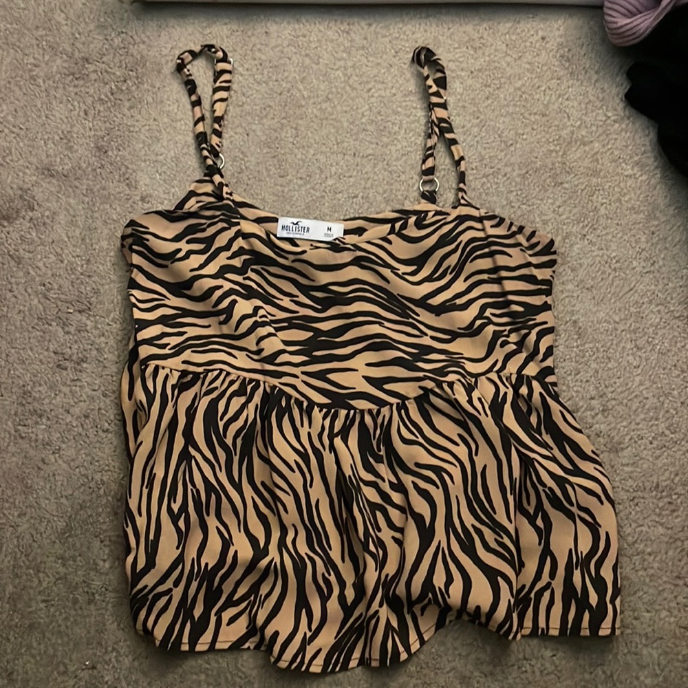 zebra top